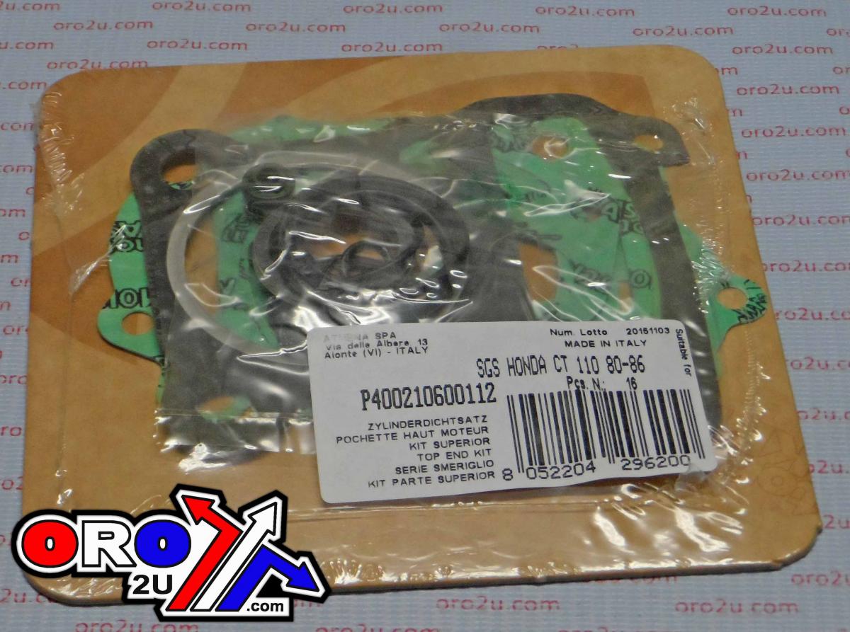 TOP END GASKET SET HONDA CT 110 80-86, ATHENA P400210600112