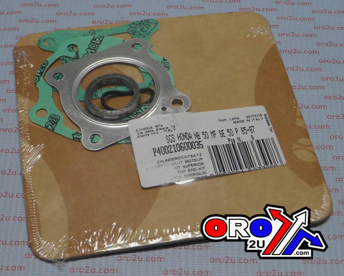 TOP END GASKET SET HONDA NB/SE 50 85-87, ATHENA P400210600035