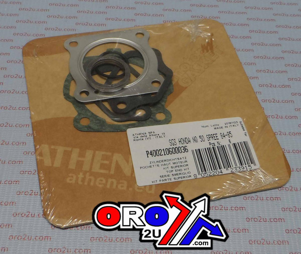 TOP END GASKET SET HONDA NQ 50 SPREE 84-85, ATHENA P400210600036