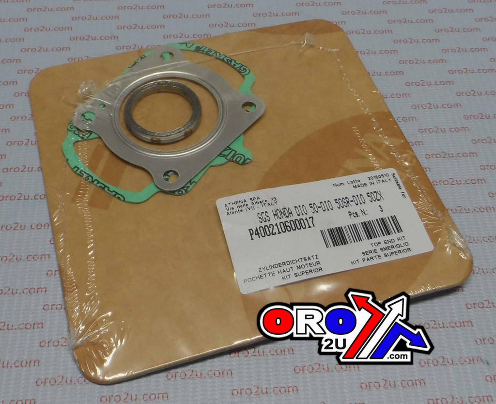 TOP END GASKET SET DIO/HS/SA/SK/SP 50 92-95, ATHENA P400210600017 HONDA