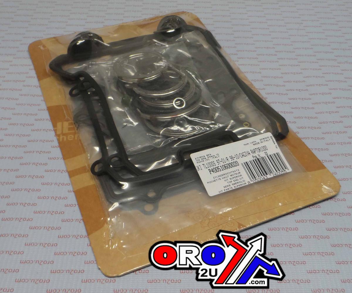 TOP END GASKET SET SUZUKI DL/TL 1000 VSTROM 97-10, ATHENA P400510600020 CAGIVA 1000 RAPTOR 00-03