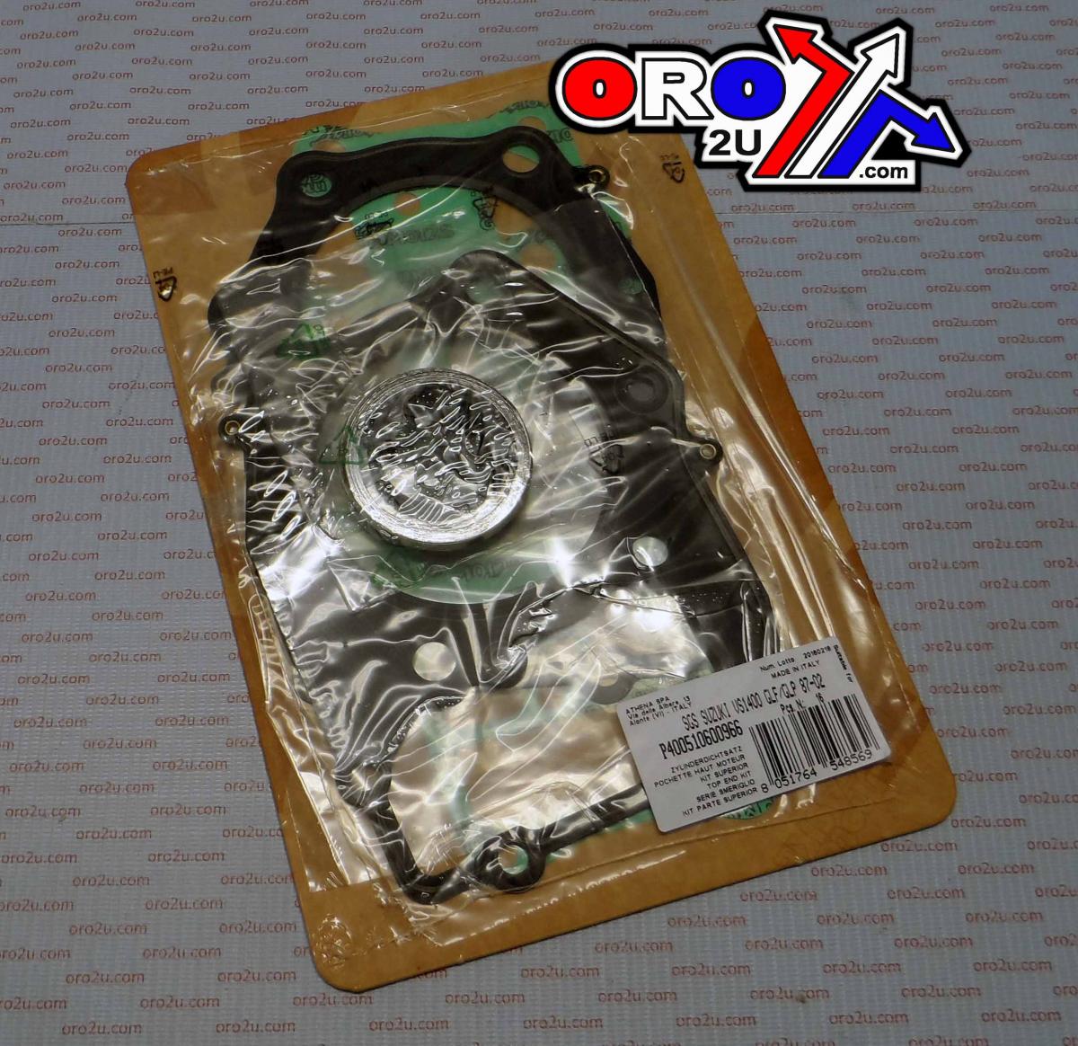 TOP END GASKET SET SUZUKI VS 1400 87-02, ATHENA P400510600966 INTRUDER