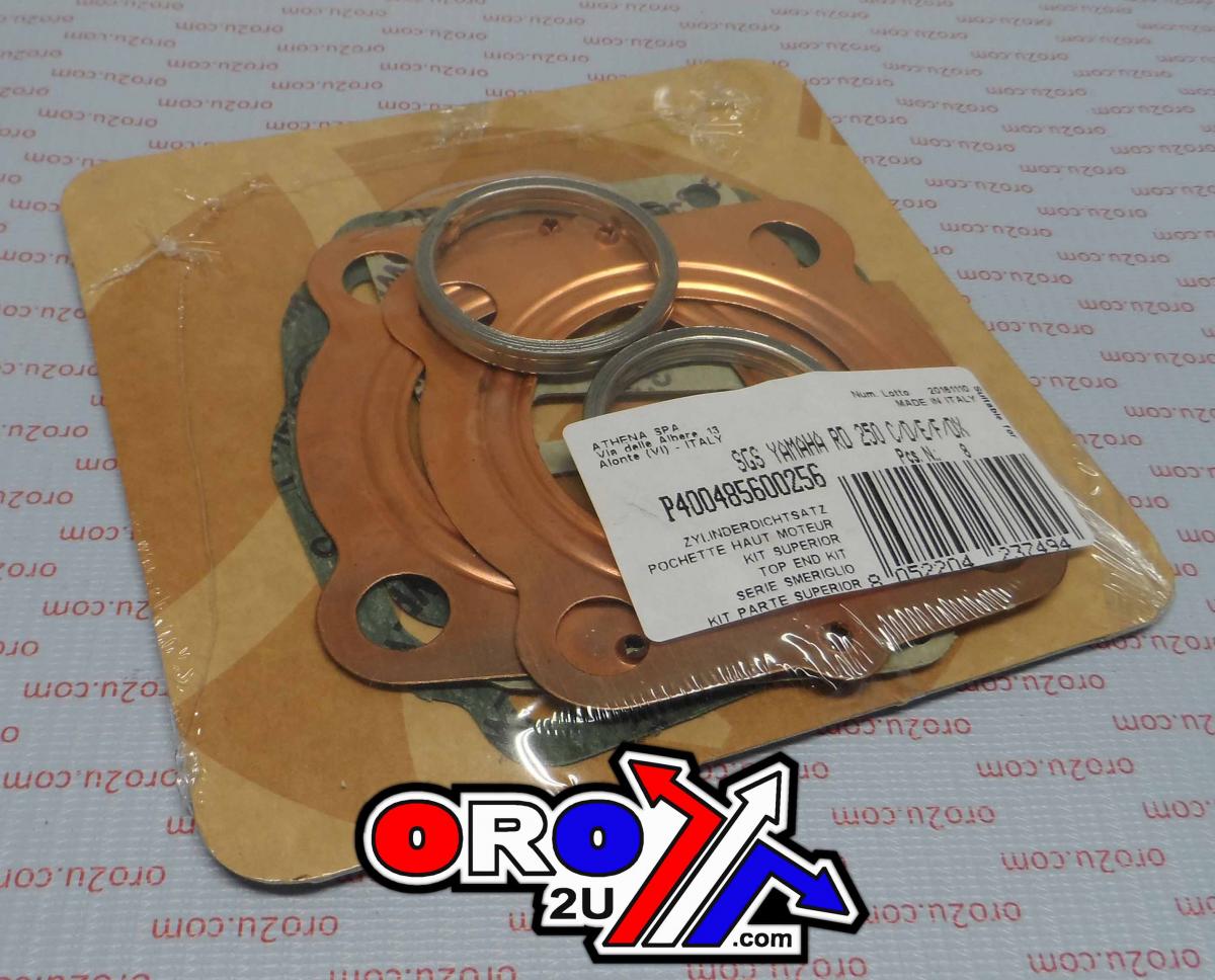 TOP END GASKET SET YAMAHA RD 250 76-79, ATHENA P400485600256 YPVS