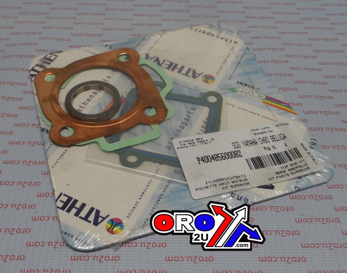 TOP END GASKET SET YAMAHA CH 80 90-93, ATHENA P400485600082 BELUGA MBK CH 80