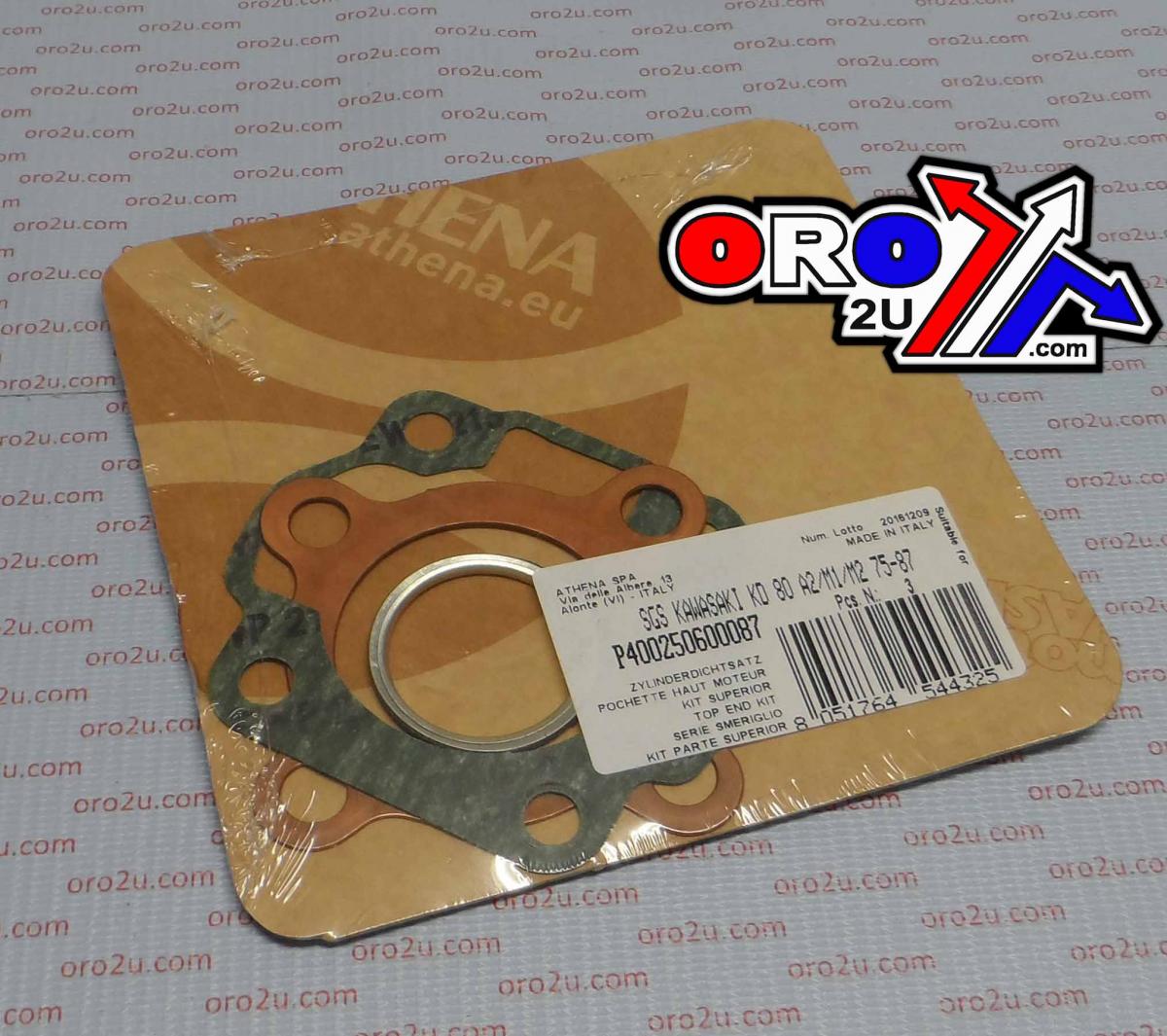 TOP END GASKET SET KAWASAKI KD 80 75-87, ATHENA P400250600087