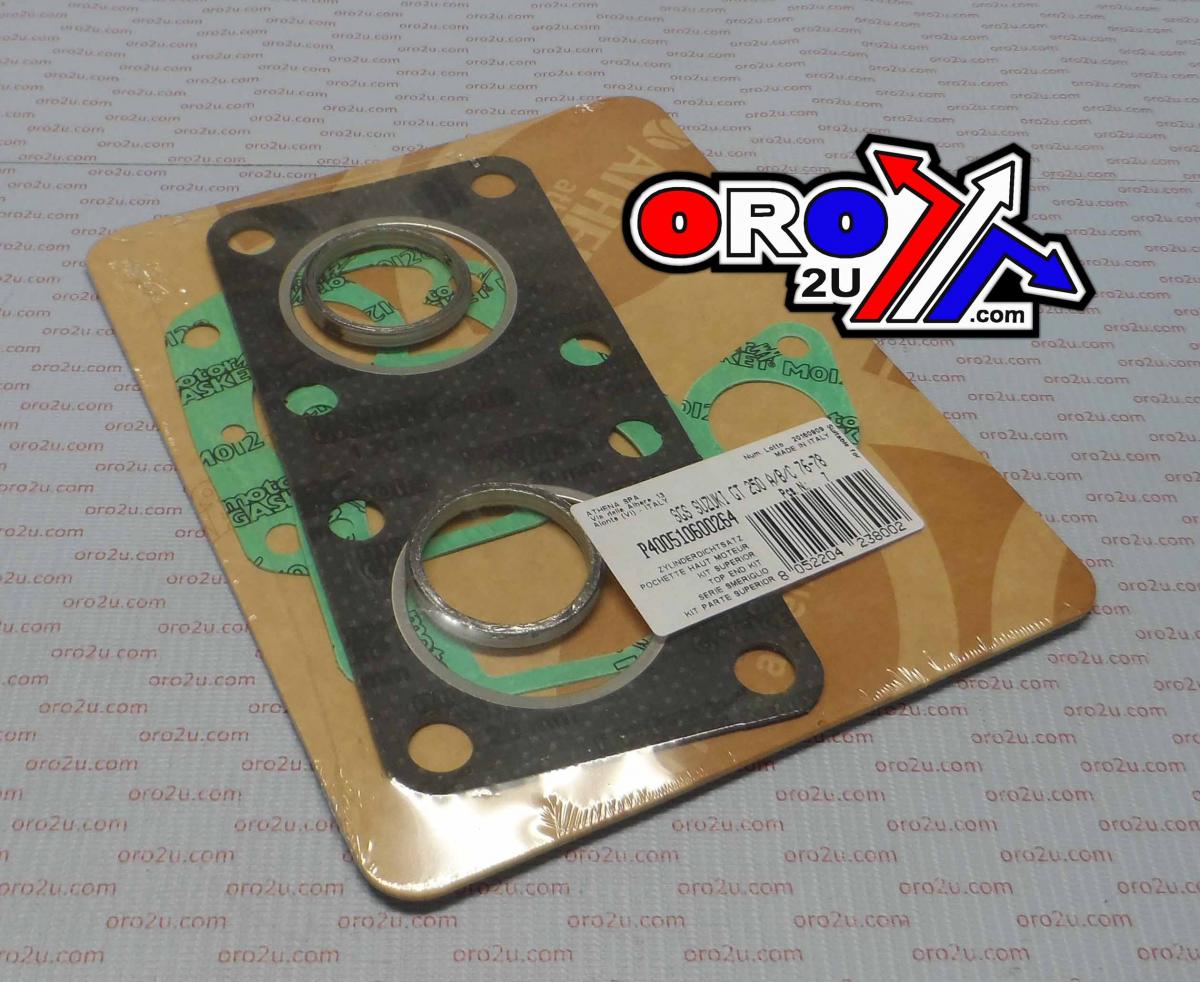 TOP END GASKET SET SUZUKI GT 250 76-78, ATHENA P400510600264