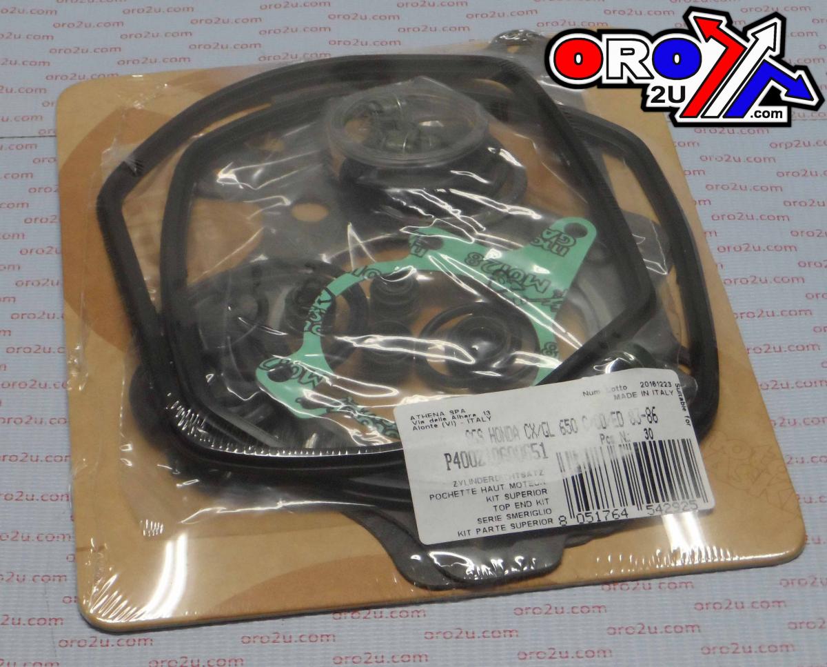 TOP END GASKET SET HONDA CX 650 83-86, ATHENA P400210600651