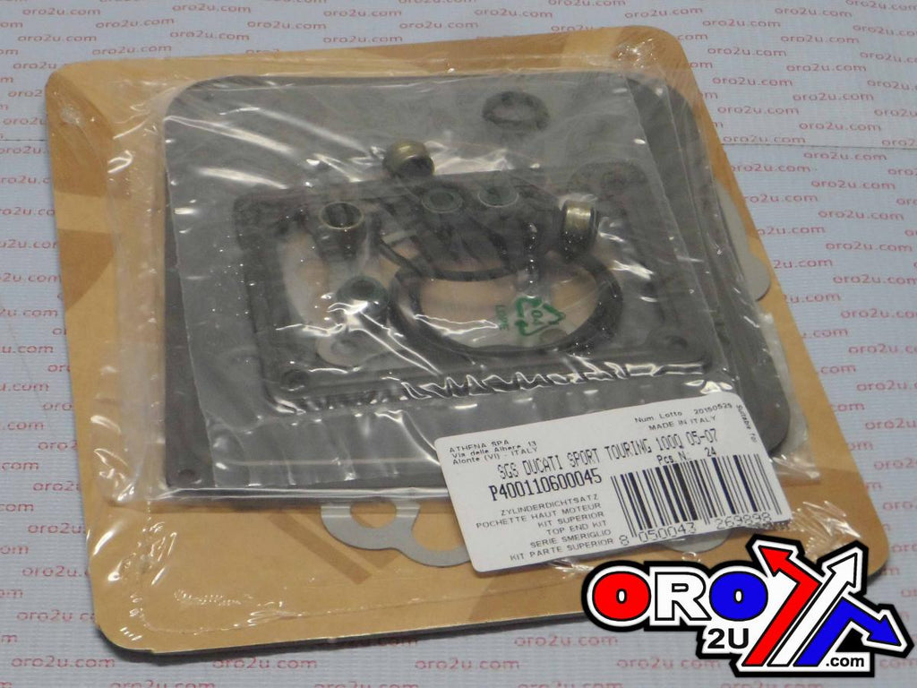 TOP END GASKET SET DUCATI 1000 04-07 SPORT, ATHENA P400110600045 TOURING 3