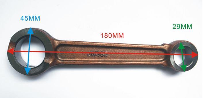 Connecting Rod Kit JAWA 350 16 SE Pin, 22 BE Pin, JAWA 350 JAWA350 CZ 350 CZ350, JAWA CZ 350 638 639 634