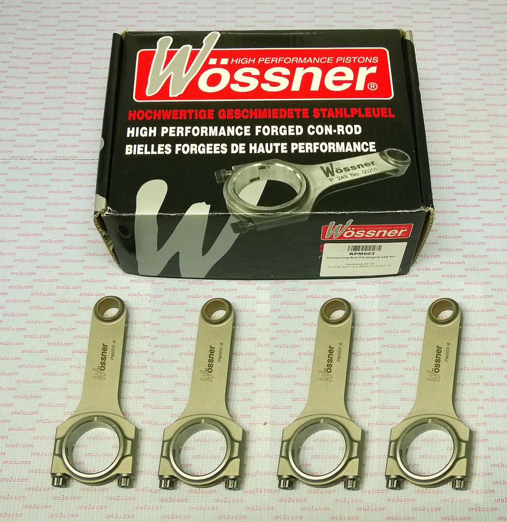 CONNECTING ROD SET 4 SUZUKI GSX-R1300 HAYABUSA TURBO 05-ON WOSSNER KPM003 SUZUKI ROAD