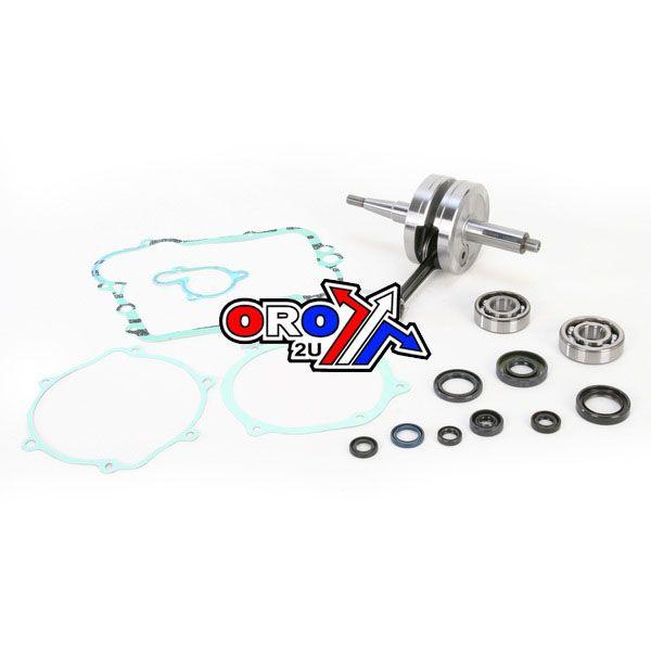 CRANKSHAFT BOTTOM KIT 02-18 YZ85, WISECO WPC123 YAMAHA, WITH GASKETS AND BEARINGS