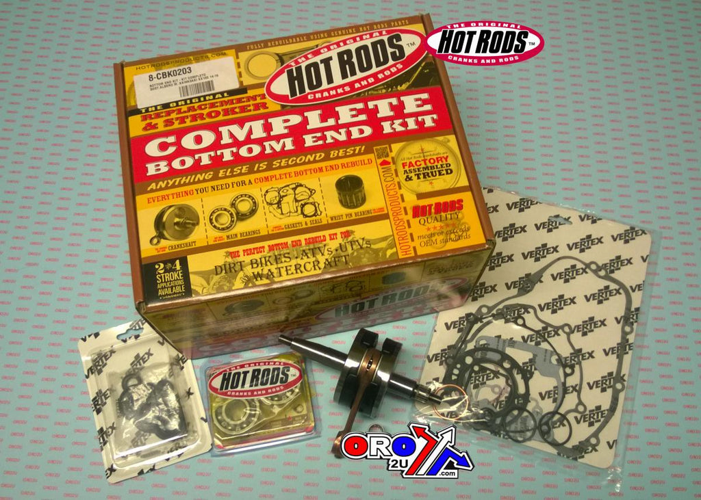 CRANKSHAFT BOTTOM KIT KX100 14-19, HOTROD CBK0203 KAWASAKI MX