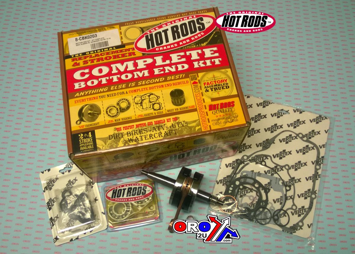 CRANKSHAFT BOTTOM KIT KX100 14-19, HOTROD CBK0203 KAWASAKI MX