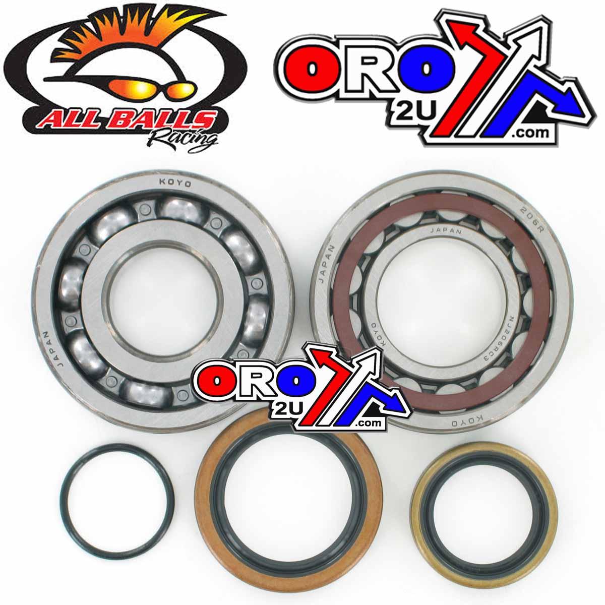 CRANKSHAFT BEARING & SEAL KIT, ALLBALLS 24-1097 KTM 125 200