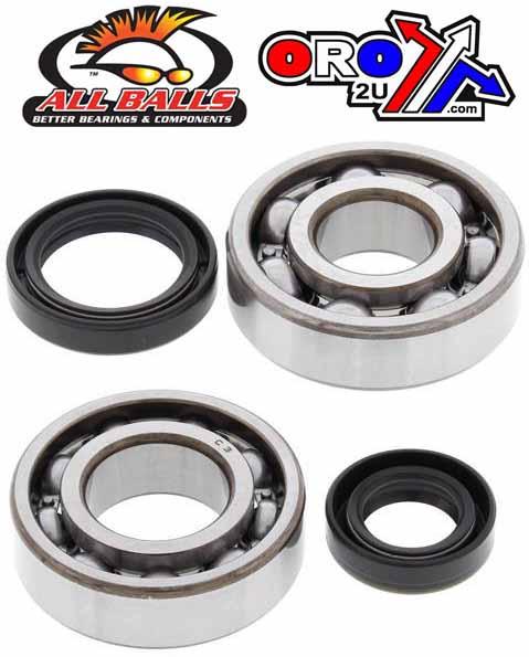 CRANKSHAFT BEARING & SEAL KIT, ALLBALLS 24-1015 RM125 82-88