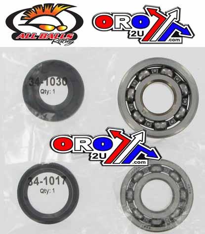 CRANKSHAFT BEARING & SEAL KIT, ALLBALLS 24-1023 YZ80 YZ85