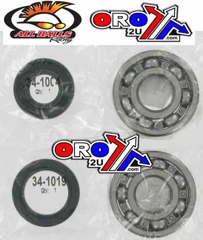 CRANKSHAFT BEARING & SEAL KIT, ALLBALLS 24-1025 YZ125 01-04