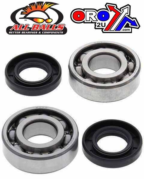 CRANKSHAFT BEARING & SEAL KIT, ALLBALLS 24-1035 LT-80
