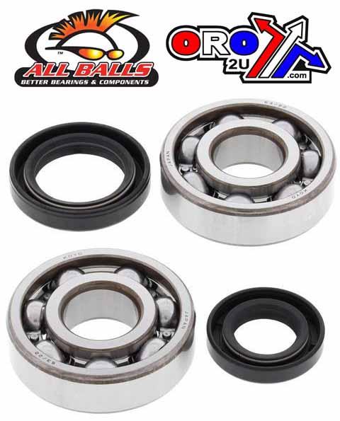 CRANKSHAFT BEARING & SEAL KIT, ALLBALLS 24-1075 CR125R 80-86
