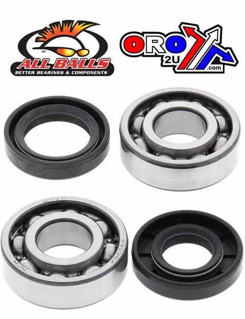CRANKSHAFT BEARING & SEAL KIT, ALLBALLS 24-1061 PW50 QT50