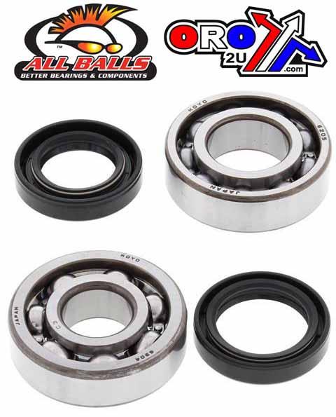 CRANKSHAFT BEARING & SEAL KIT, ALLBALLS 24-1073 YZ125 76-79