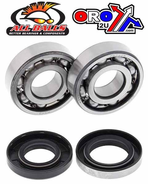 CRANKSHAFT BEARING & SEAL KIT, ALLBALLS 24-1070 TS100 73-77