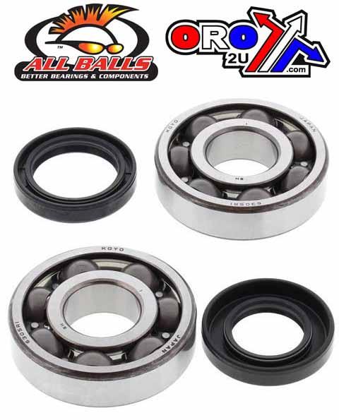 CRANKSHAFT BEARING & SEAL KIT, ALLBALLS 24-1065 WR200 92