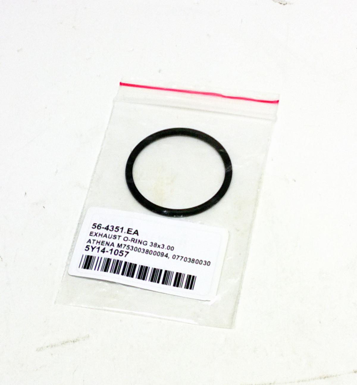 EXHAUST O-RING 38x3.00 SX/XC 85/105/125/150 03-19, ATHENA M753003800094 KTM HUSKY TC 85/125 14-21