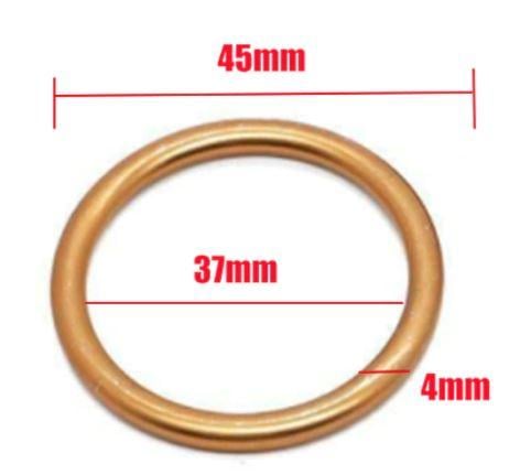 EXHAUST COPPER GASKET 75-22 HONDA/YAMAHA, PSYCHIC AT-02214 ROAD/ATV/DIRT
