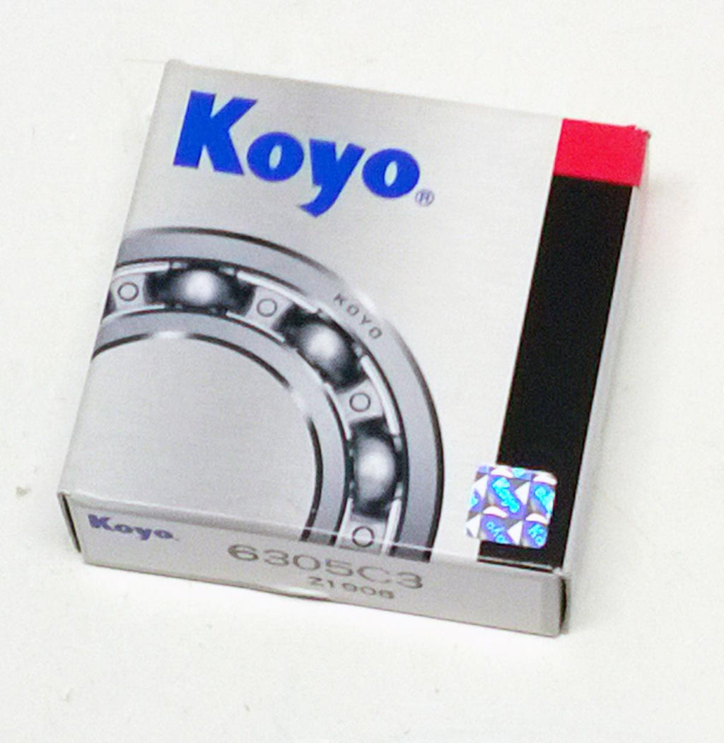 BEARING 6305 C3 KOYO 25x62x17 OPEN, PROX 23.6305C3,6305C3-KOYO