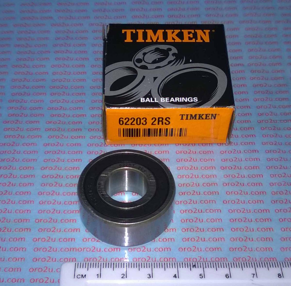 BEARING 62203 2RS 17x40x16mm, NKE Deep Groove Ball Bearing, 62203-2RS