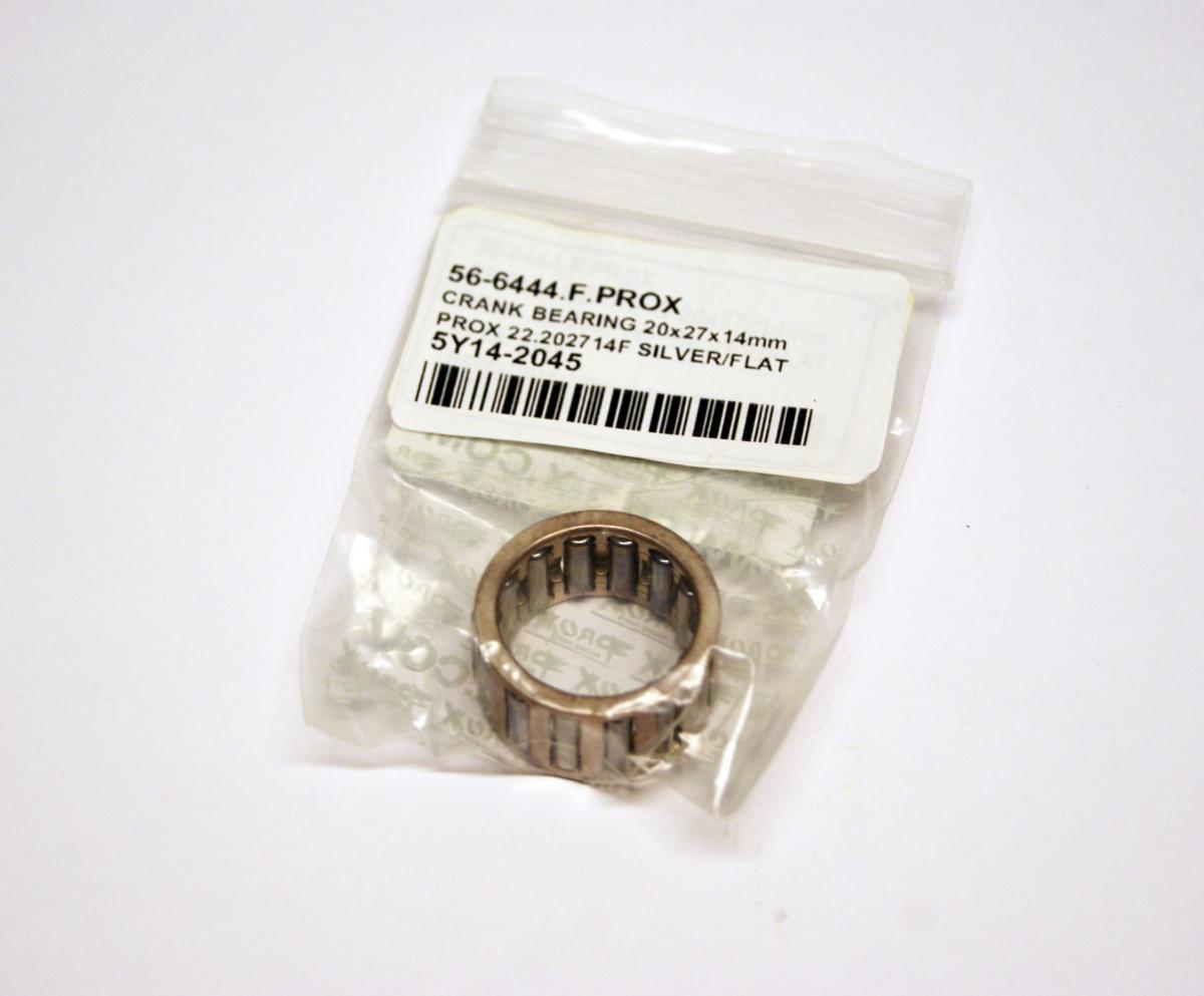 CRANK BEARING 20x27x14mm, PROX 22.202714F SILVER/FLAT
