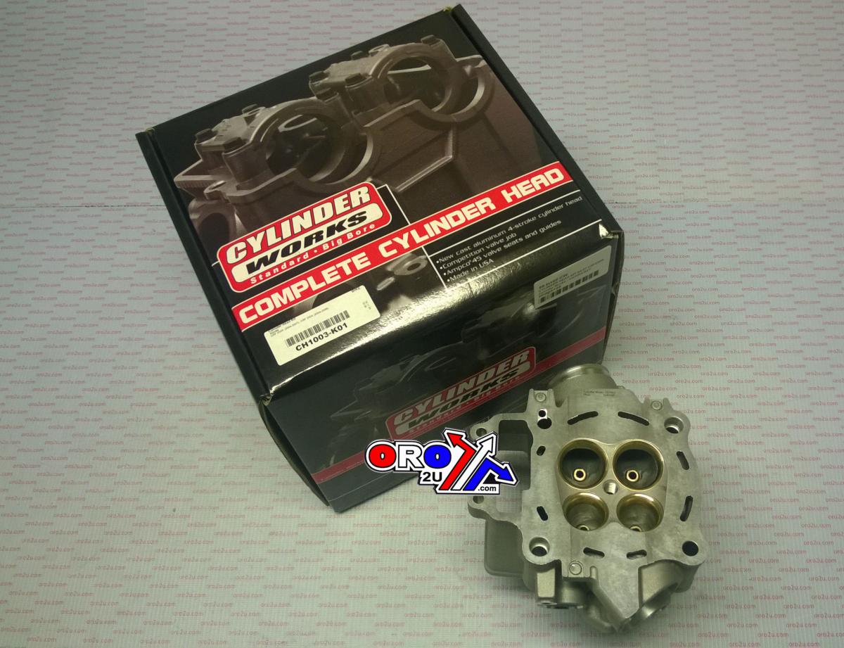 CYLINDER HEAD KIT 04-07 CRF250R, Cylinder Works - CH1003-K01, 04-06 CRF250X HONDA, 12010-KRN-A00