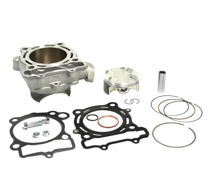CYLINDER FULL KIT 77MM KAW KX 250/SUZ RM 250 04-06, ATHENA P400510100003 STD BORE, (piston included)
