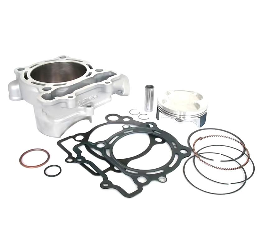CYLINDER FULL KIT 83MM KAW KX 250/SUZ RM 250 04-08, ATHENA P400510100004 290CC BIG BORE, (piston included)