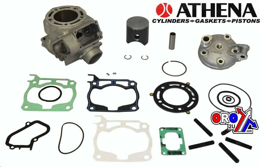 CYLINDER FULL KIT 58MM YAMAHA YZ 125 05-21, ATHENA P400485100030 FOR 144CC BIG BORE, (Piston included)