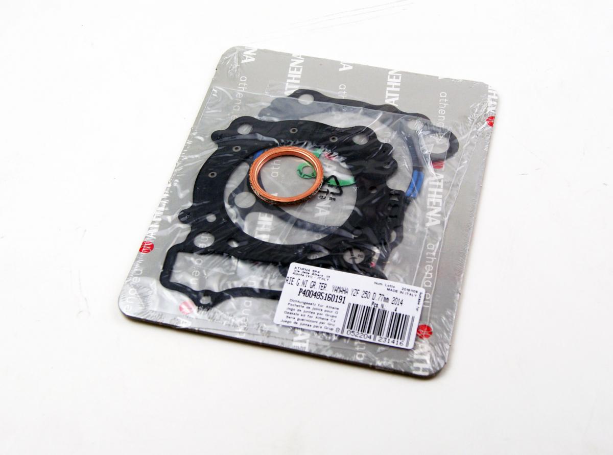 TOP END GASKET SET 77MM YAMAHA WR/YZ 250 14-18, ATHENA P400485160191 STD BORE