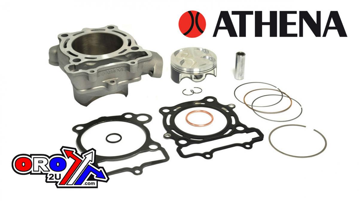 CYLINDER FULL KIT 77MM KAWASAKI KX 250 06-08, ATHENA P400250100014 STD BORE, (Piston included)