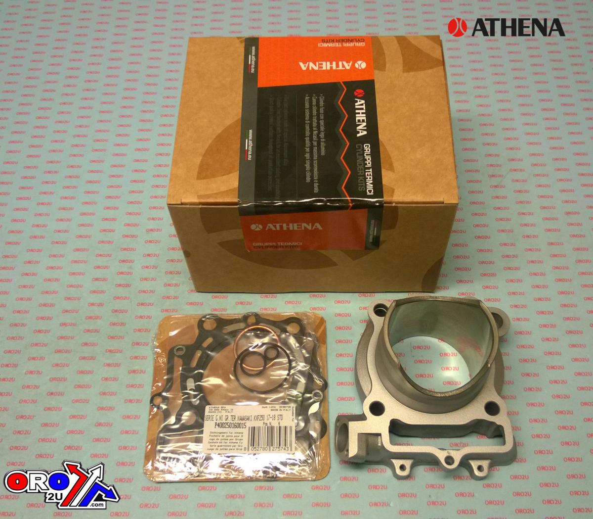 CYLINDER KIT 77MM KAWASAKI KX 250 17-19, ATHENA EC250-024 STD BORE, (Piston not included)