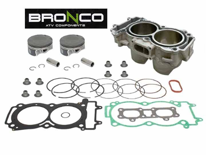 CYLINDER KIT 93mm RZR XP1000 17-19, BRONCO AT-09481K STD, 3023156 CA-50003K