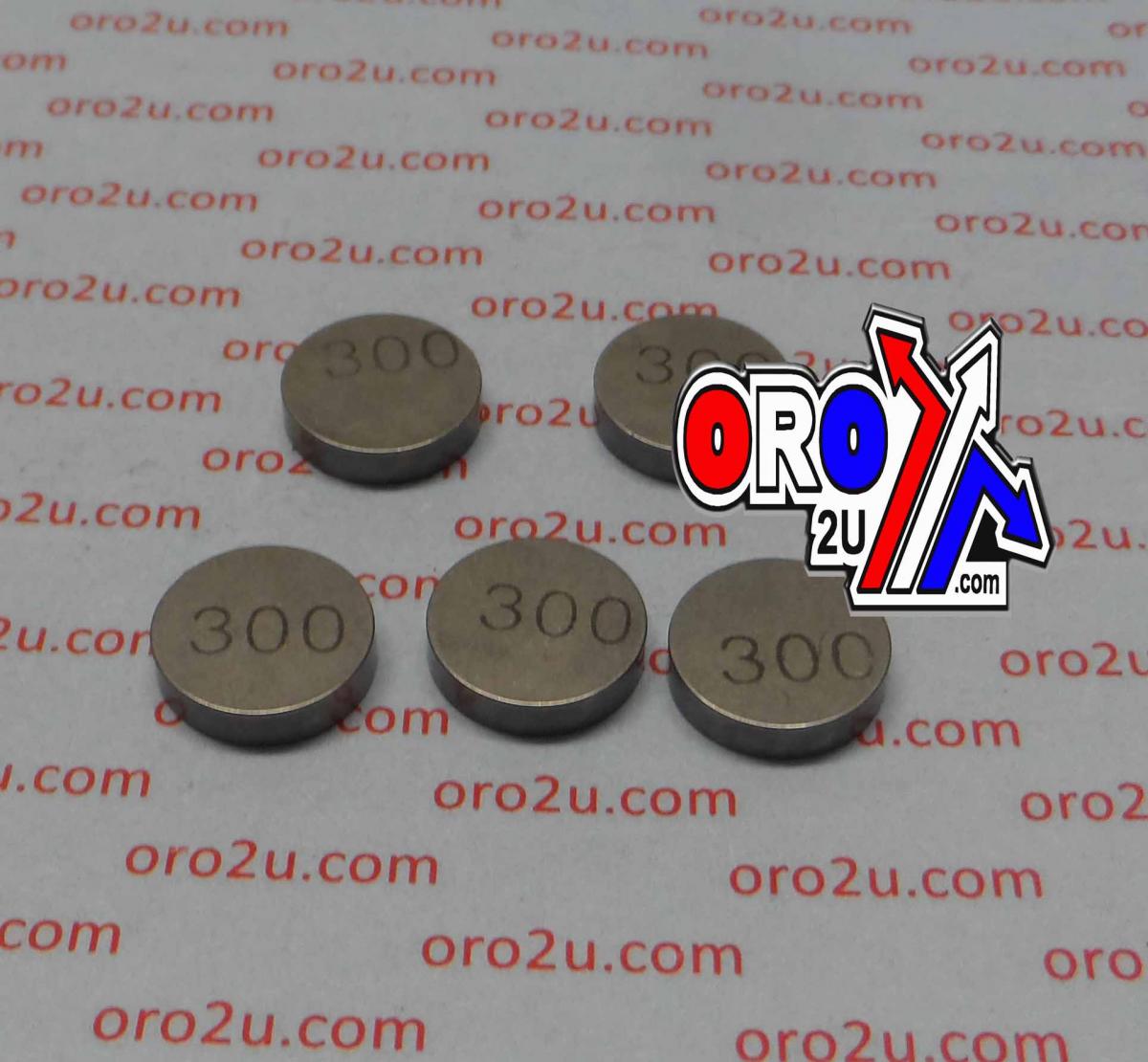 VALVE SHIM 3.00 13mm PK/5 K&L 13-7699