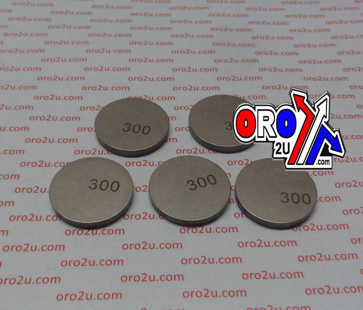 VALVE SHIM 3.00 25mm PK/5 K&L 13-7630