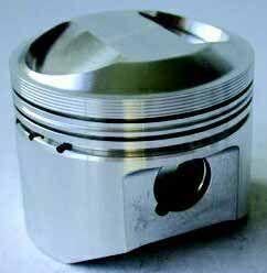 PISTON KIT ALL XT125 65.00, FORGED WOSSNER 8553D500