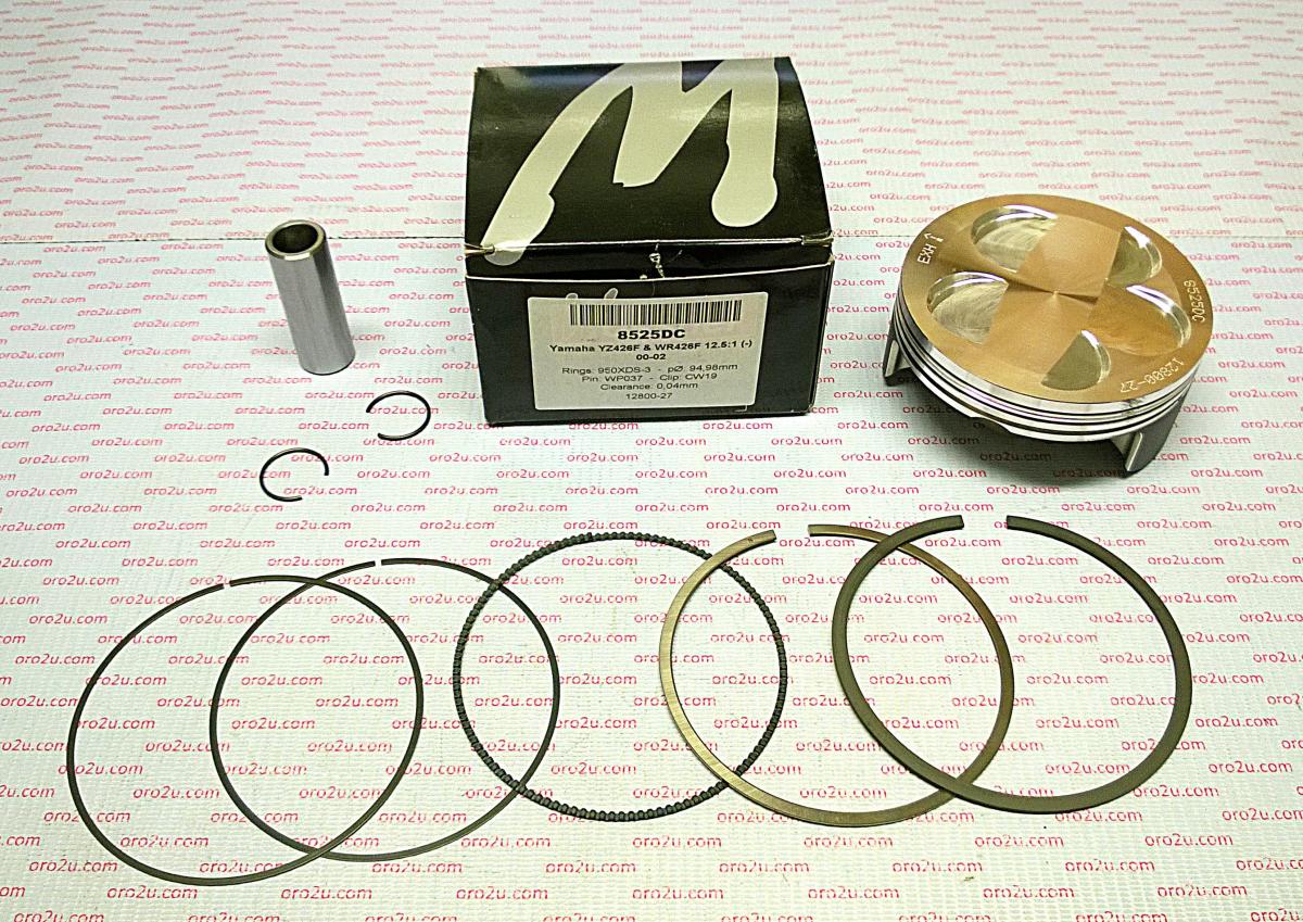 PISTON KIT 00-02 YZF426 95.00, FORGED WOSSNER 8525DB