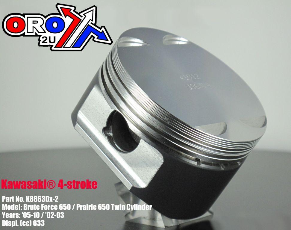 PISTON KIT KVF650 81.50 SET/2, WOSSNER K8863D150-2 BRUTEFORCE, 56-W4782