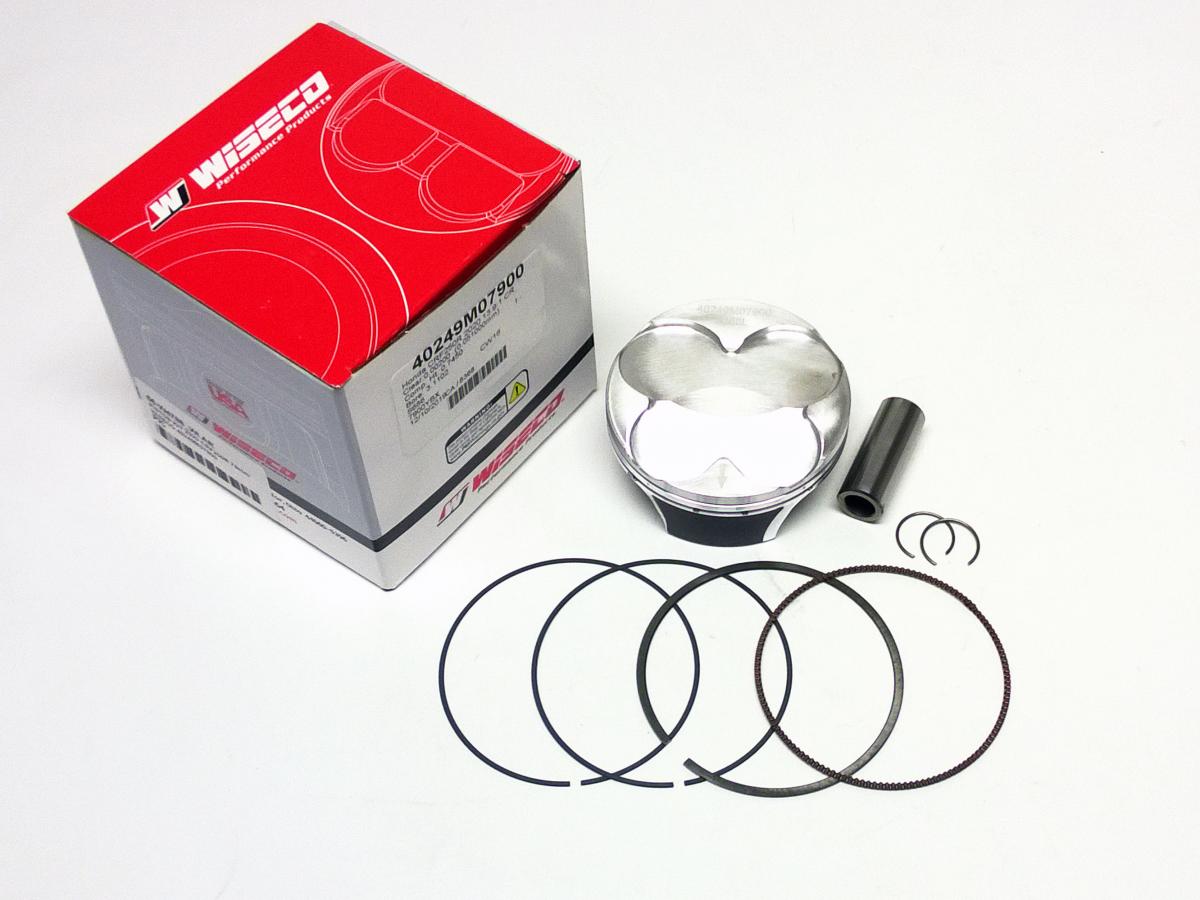 PISTON KIT 2020-25 CRF250R 79mm, WISECO 40249M07900B, ARMOUR GLIDE