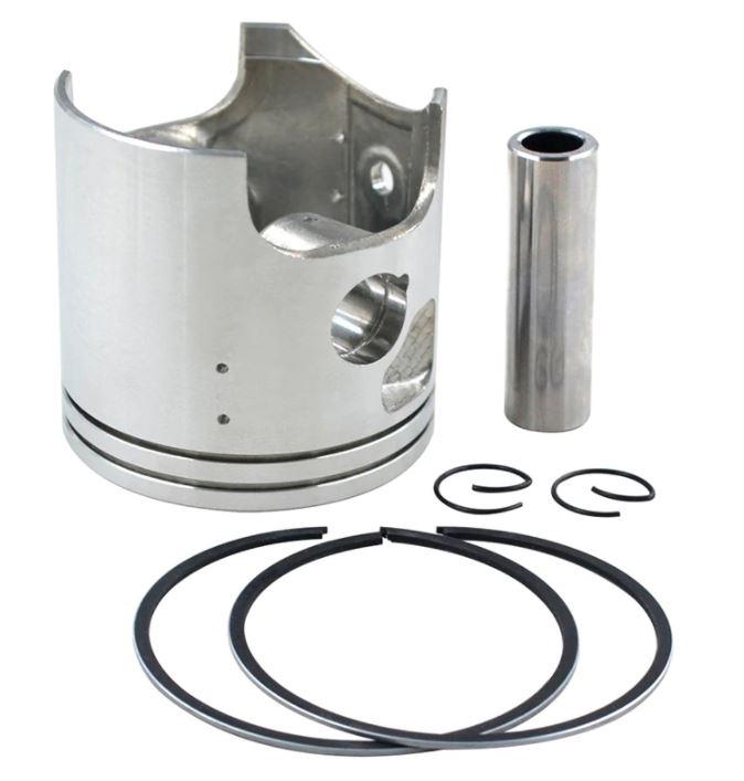 PISTON KIT 86-06 KDX200 66.50mm OS 0.50, PISTON-ENGINE 13001-1317 PIN-PISTON 13002-1053 RING-SET-PISTON 13008-1116 RING-SNAP PISTON PIN 92033
