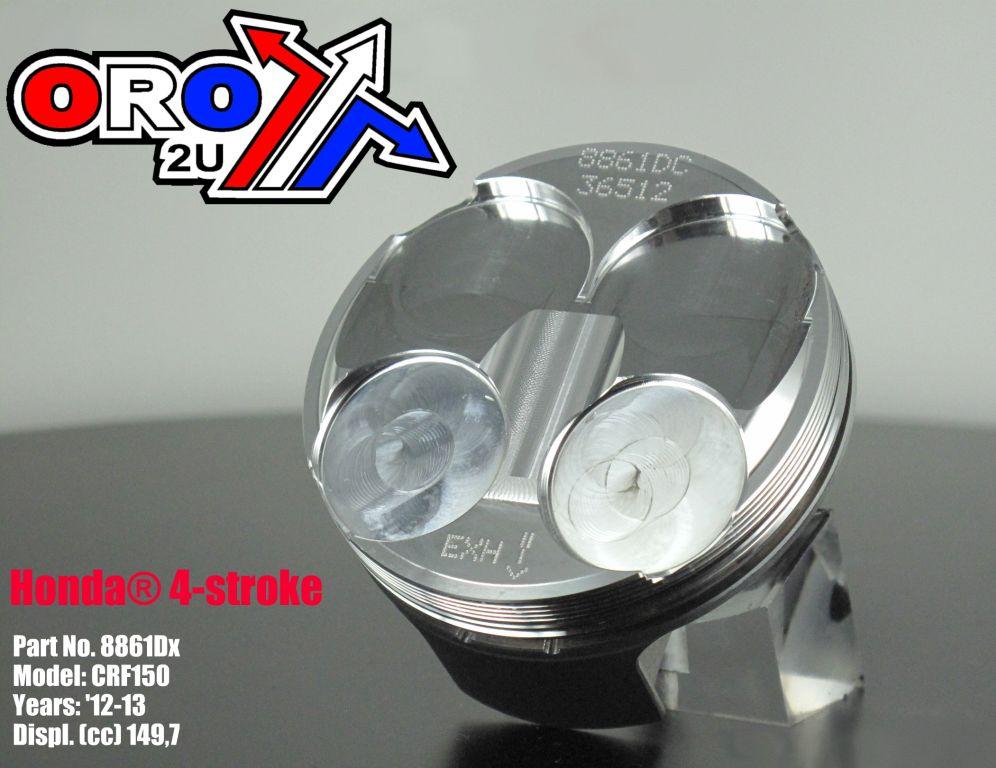 PISTON KIT 12-18 CRF150R 66.00, 8861DB WOSSNER