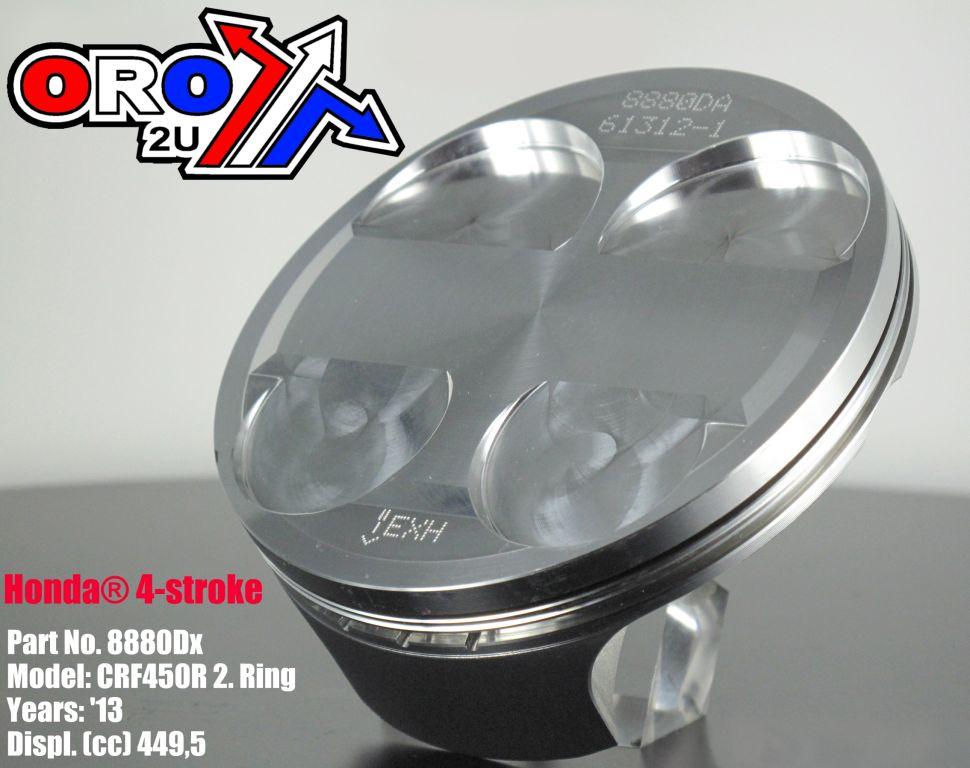PISTON KIT 13-14 CRF450 96.00, WOSSNER 8880DA 13110-MEN-A70