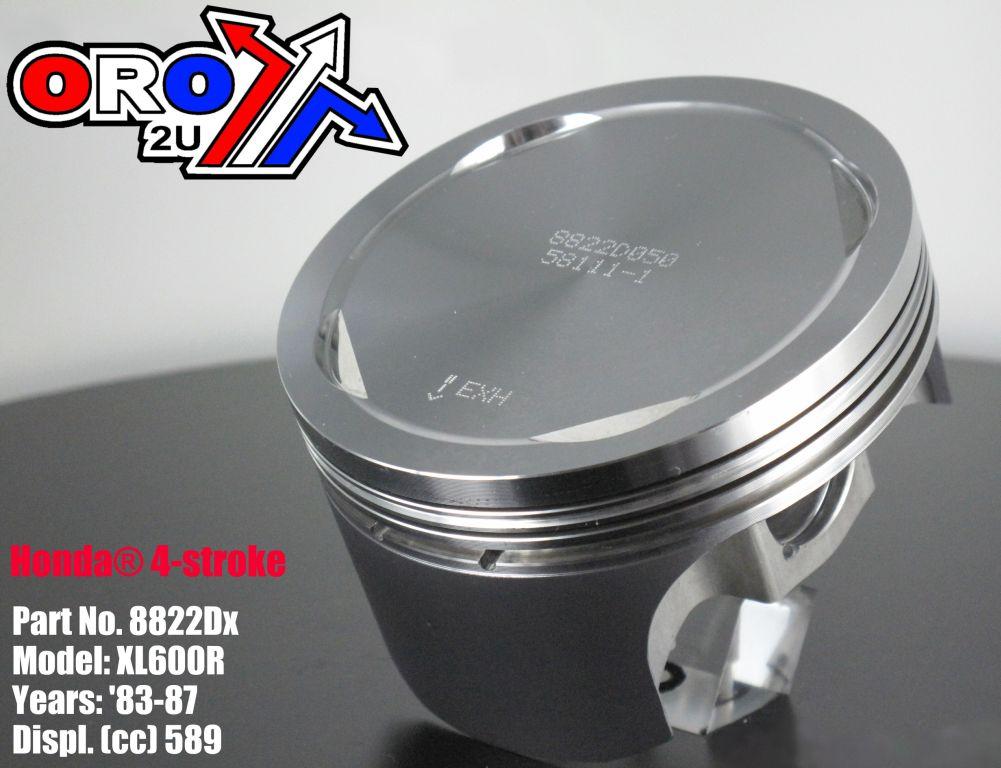 PISTON 83-87 XL600R 100.50, WOSSNER 8822D050 HONDA